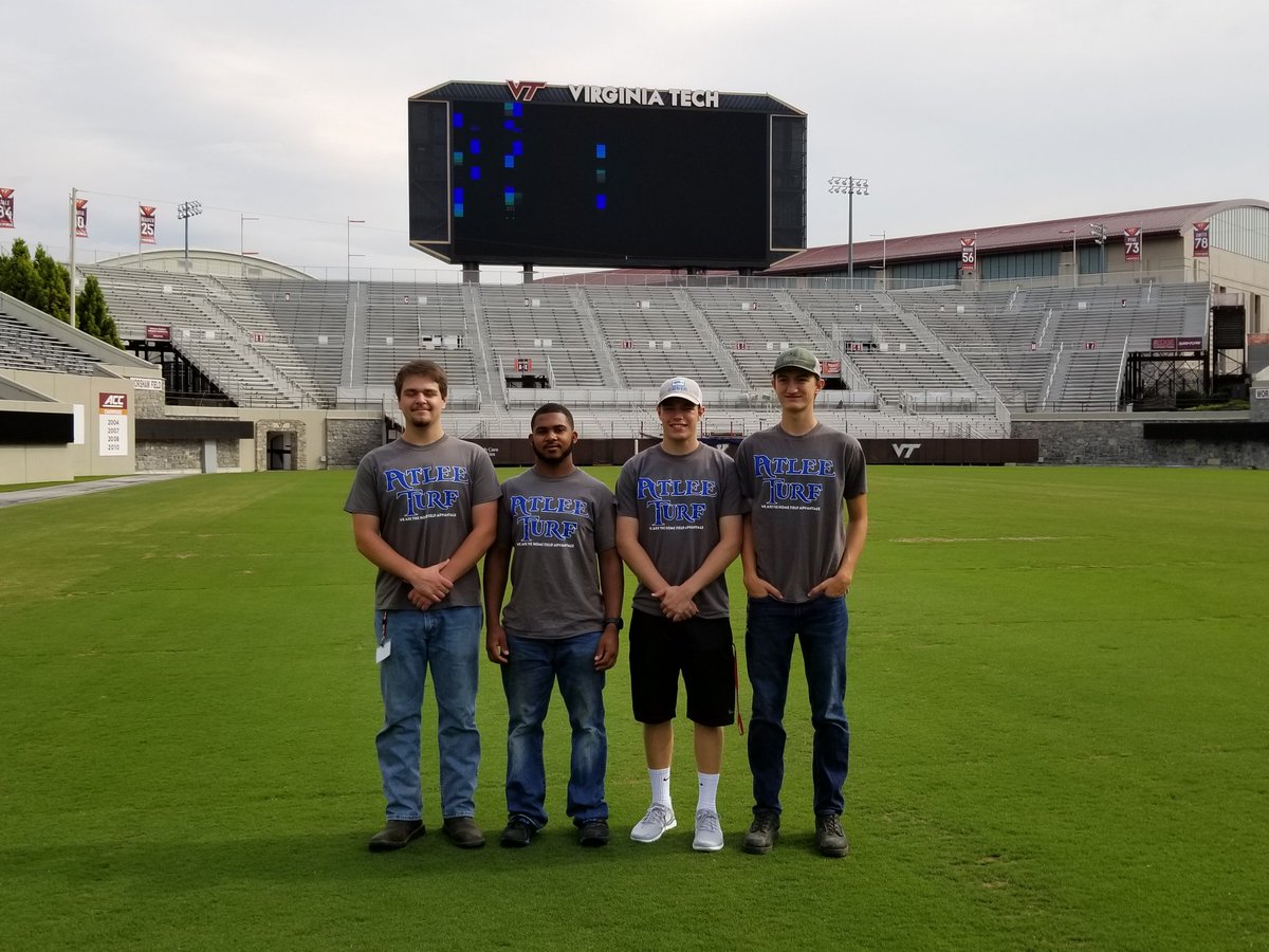 Thanks to Atlee HS for sending a team to compete in the inaugural <a href="/SupportVAFFA/">VA FFA Foundation</a> Turfgrass CDE through <a href="/vtspes/">VT School of Plant and Environmental Sciences</a> <a href="/VTCals/">Virginia Tech CALS</a> of Va Tech. We hope you'll compete again next year! #vaturf