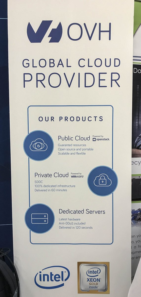OVHcloud_CA's tweet photo. The OVH team is at #iTechOTT today, introducing our full range of cloud products to Canadian IT professionals https://t.co/8SjDyBG65n #Intel #IntelXeon #Ottawa @itechconference https://t.co/ueSbvvy0kV