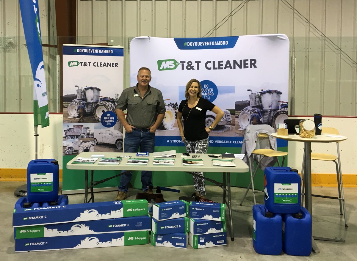 Come visit Andrea and Lloyd at the Alberta Seed Cleaning Plant Trade Show taking place at the Centennial Place Arena in Three Hills! #doyouevenfoambro #schipperscanada