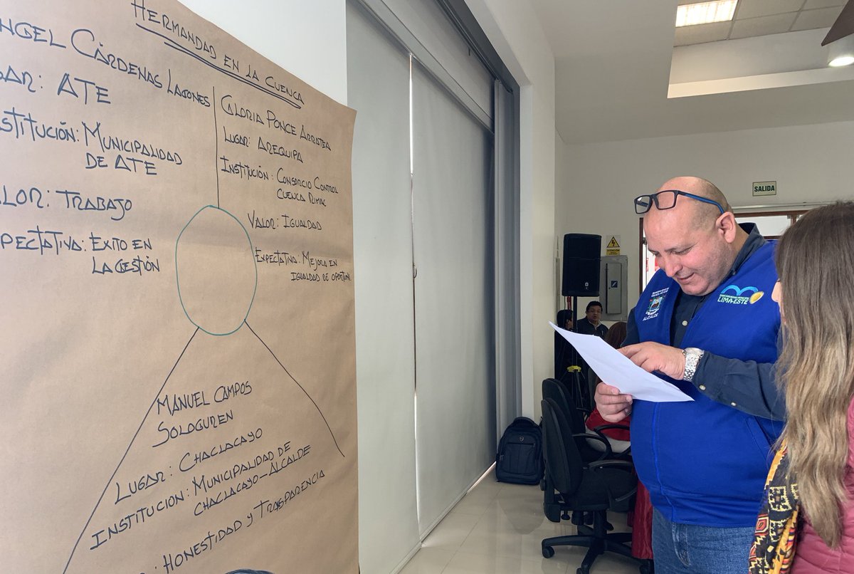 ChaclacayoMuni's tweet photo. El alcalde y presidente de la mancomunidad de Lima Este, Manuel Campos, participa en la formulación del Plan Integral de Control para la cuenca del Río Rímac.  #MancomunidadLimaEste #LimaEste ✅ https://t.co/ytftRFqfpg