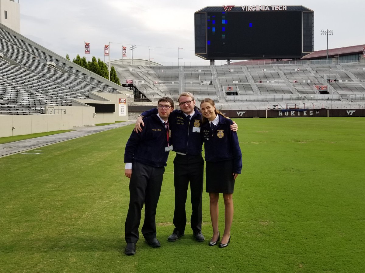 Thanks to Tunstall HS for sending a team to compete in the inaugural <a href="/SupportVAFFA/">VA FFA Foundation</a> Turfgrass CDE through <a href="/vtspes/">VT School of Plant and Environmental Sciences</a> <a href="/VTCals/">Virginia Tech CALS</a> of Va Tech. We hope you'll compete again next year! #vaturf