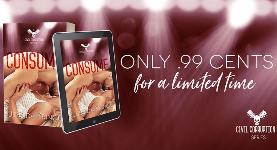 Wrong Side of the Tracks is coming very soon. But what some of you might not know is that I introduced the steamy Marco Castillo in an earlier series before moving him to Hope Valley. Meet him from the very beginning in CONSUME

AMAZON: amzn.to/2FjgtL6