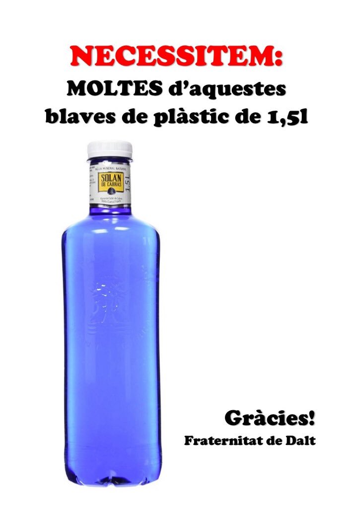 fraternitatdd's tweet photo. En necessitem pel #fraternguarnit de la #fmgràcia!!! En tens? T'esperem a fraternitat 39 i ens pots contactar per privat i les venim a buscar. Gràcies!!!
.
#fraternitatdedalt #fratern #guarnit #fraternguarnim https://t.co/rVfC2ARoIj