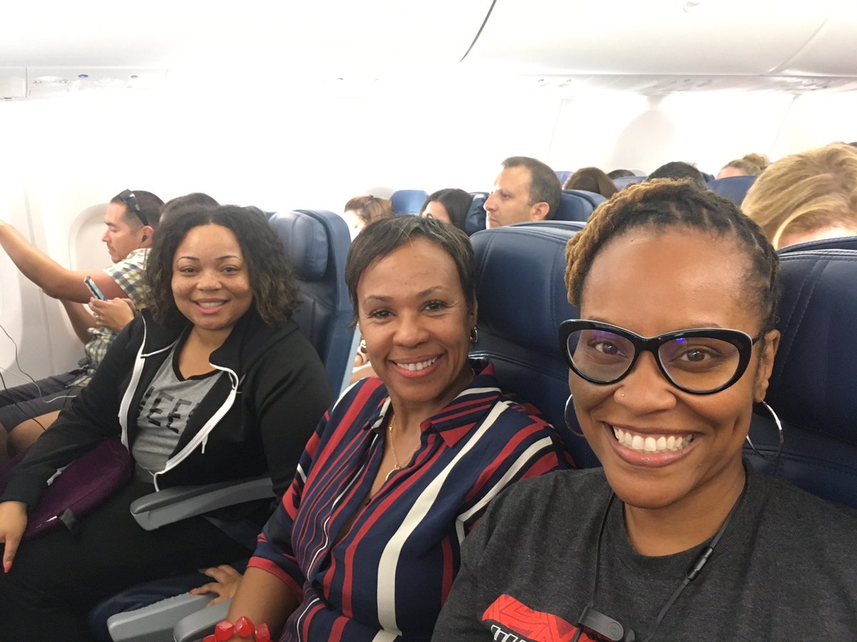 Headed to the #NABAConvention and I happen to be seated next to the <a href="/SheriRiley/">Sheri Riley®</a>! The attendees are in for a treat tomorrow. Powerful speaker. She just signed my book! Make sure you get yours. Happy 50th <a href="/NABAInc/">NABA Inc.</a>.  #NABATurns50
