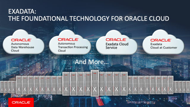 RemySalvi's tweet photo. ✔️ Unmatched Performance. ✔️ Increased Storage Capacity. ✔️ High-Performance Connectivity. It’s all here in @Oracle Exadata X8. Learn more: #Oracle #Exadata #X8 https://t.co/fadS5NSxsP https://t.co/G3D415UkVr