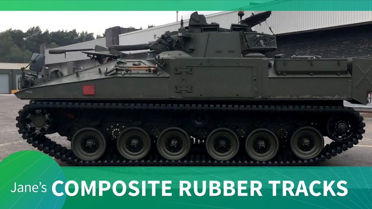 JanesINTEL's tweet photo. CANSEC 2019: Soucy Defense provide an update on their Composite Rubber Tracks https://t.co/EMbhiYFR5Z #cansec2019 https://t.co/uEDEuy7vVL