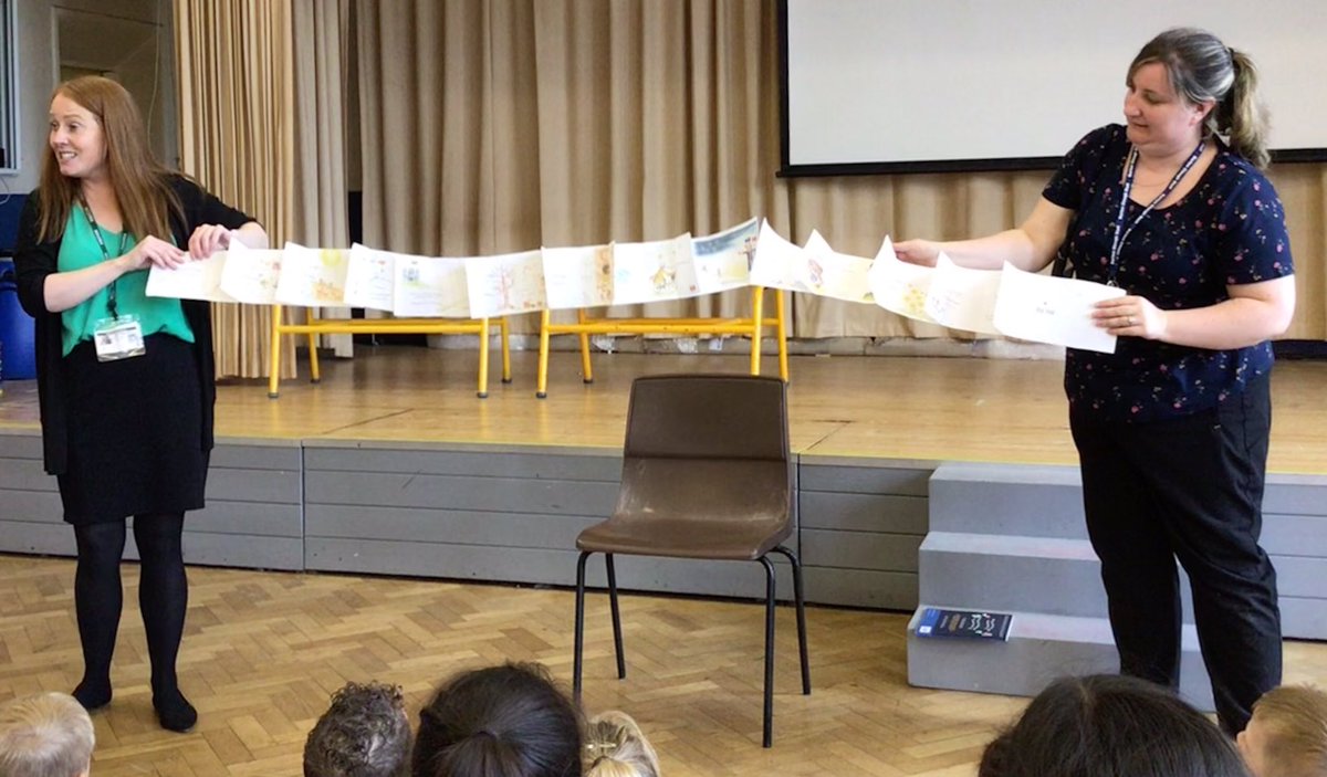 We were so #excited to meet #ARealLifeAuthor this afternoon and listen to her read her book #SirUndercracker Thank you so much <a href="/SUndercracker/">Sir Undercracker</a> 
#English #reading #book  #storytelling #author