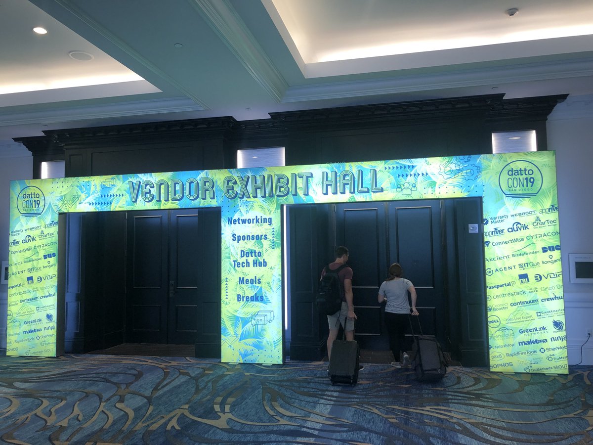 ConnectWise's tweet photo. Weβre so happy to meet everyone yesterday at #DattoCon19! Donβt forget to stop by the booth 37 to chat with us and our friends at @PerchSecurity and enter to win a yeti cooler π¦ https://t.co/8S0tg29zCL