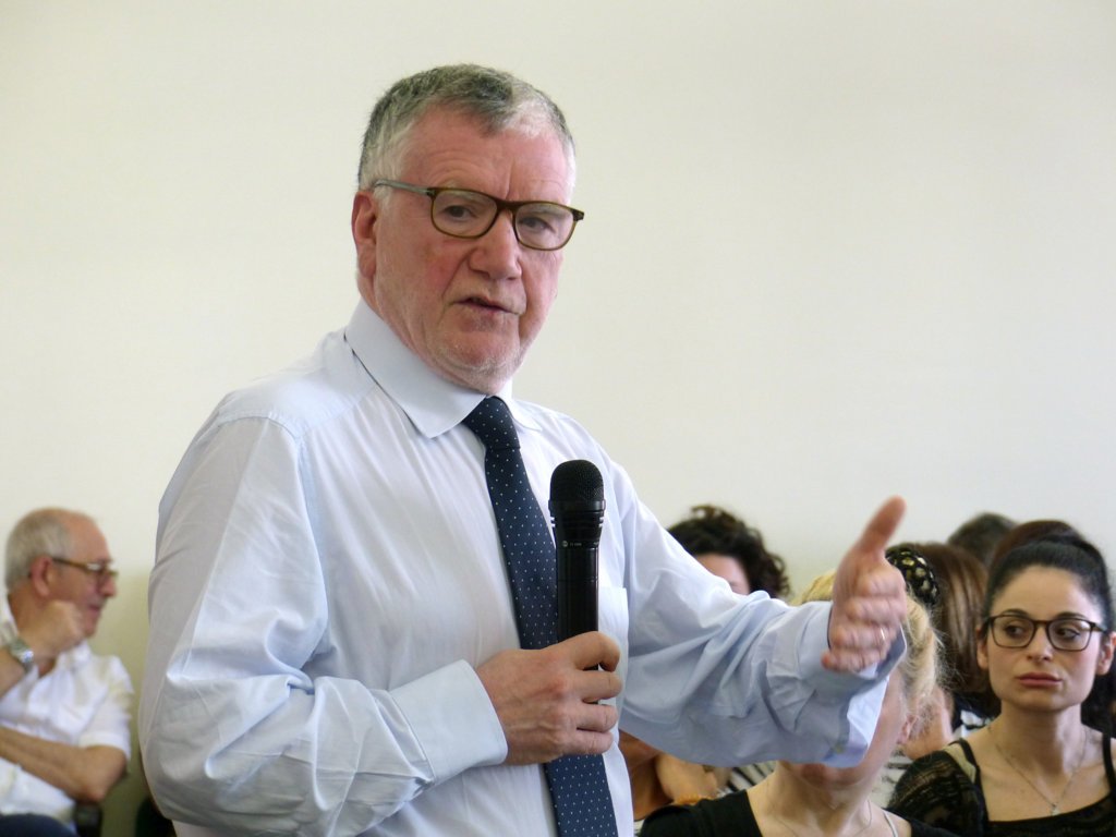 Il Presidente del CNR Massimo Inguscio in visita a Napoli