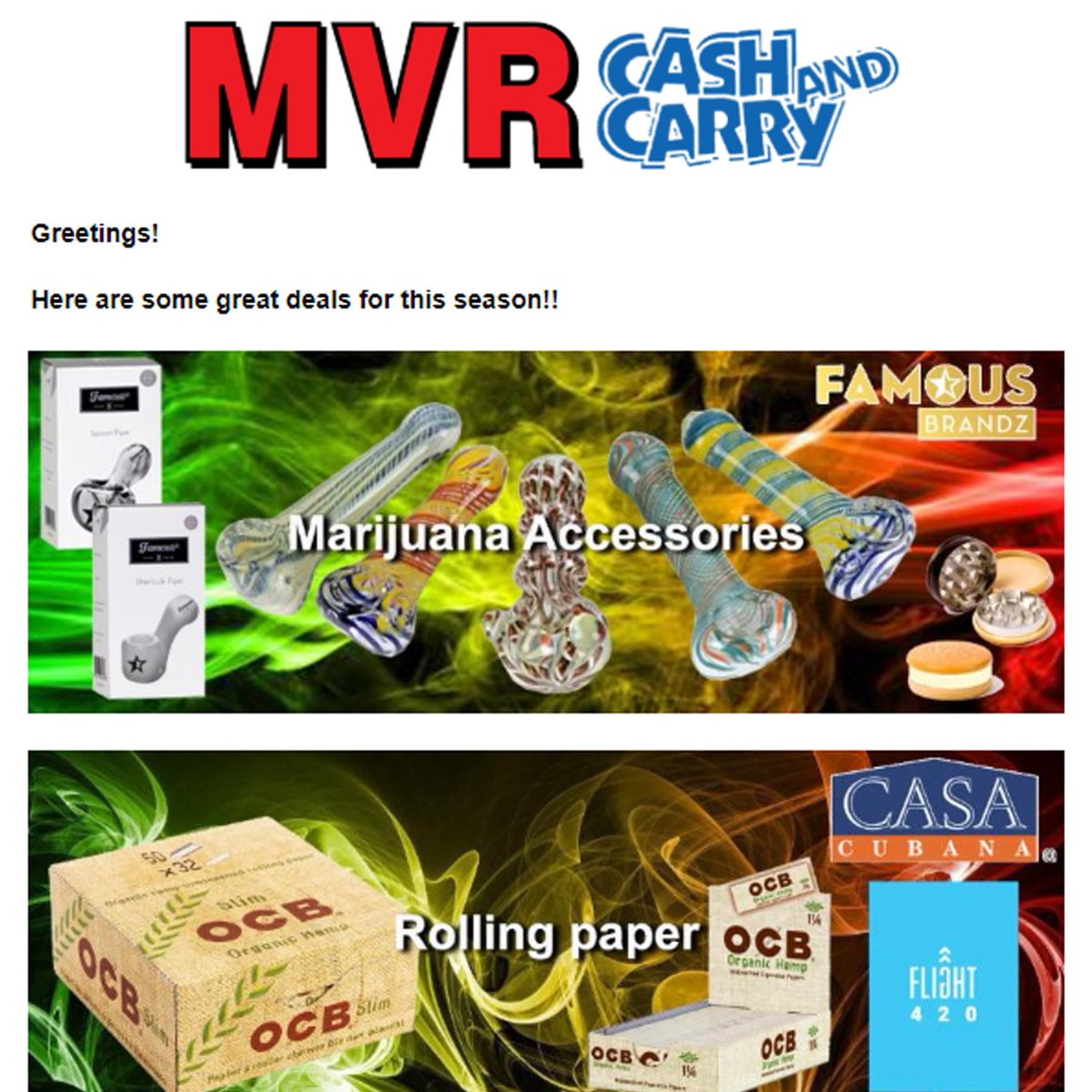 MVR Cash and Carry tweet media