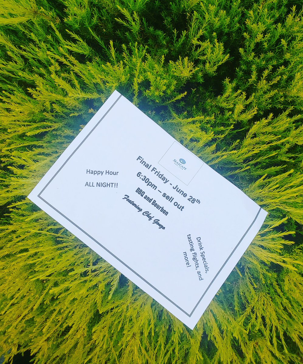 Final Friday - June 28th! BBQ and Bourbon! Don't miss this one🥳