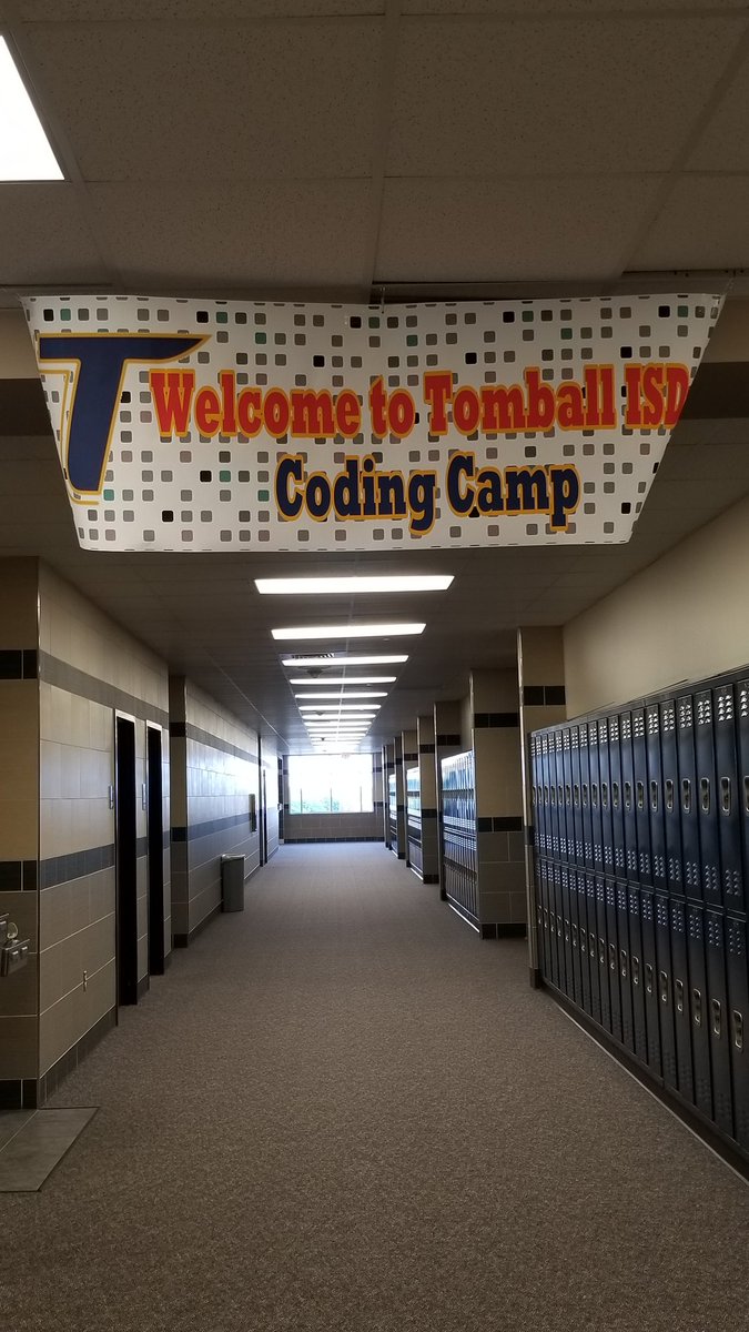 TCodecamp's tweet image. It was a wonderful week at TISD Coding Camp!!