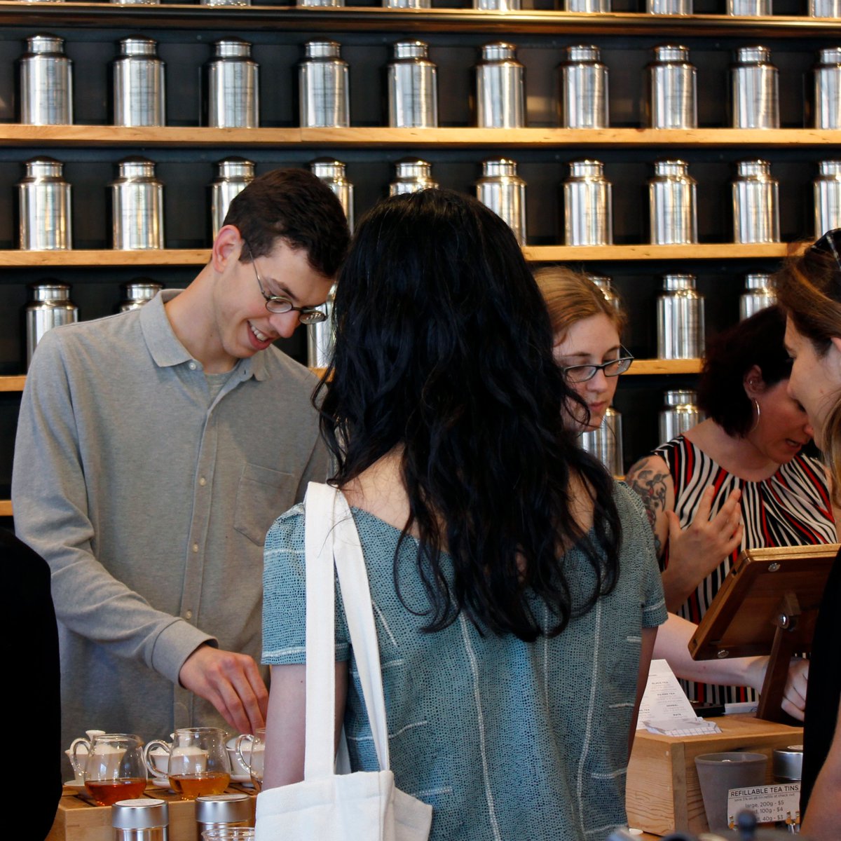 mem_tea's tweet photo. A big thank you to everyone who came out this past weekend to help us celebrate 20 years! It was a blast eating cookies and drinking tea with you all. Here's to another strong 20. THANKS! #LetsSteepTogether #TeaLifestyle https://t.co/gC7NRtHke2