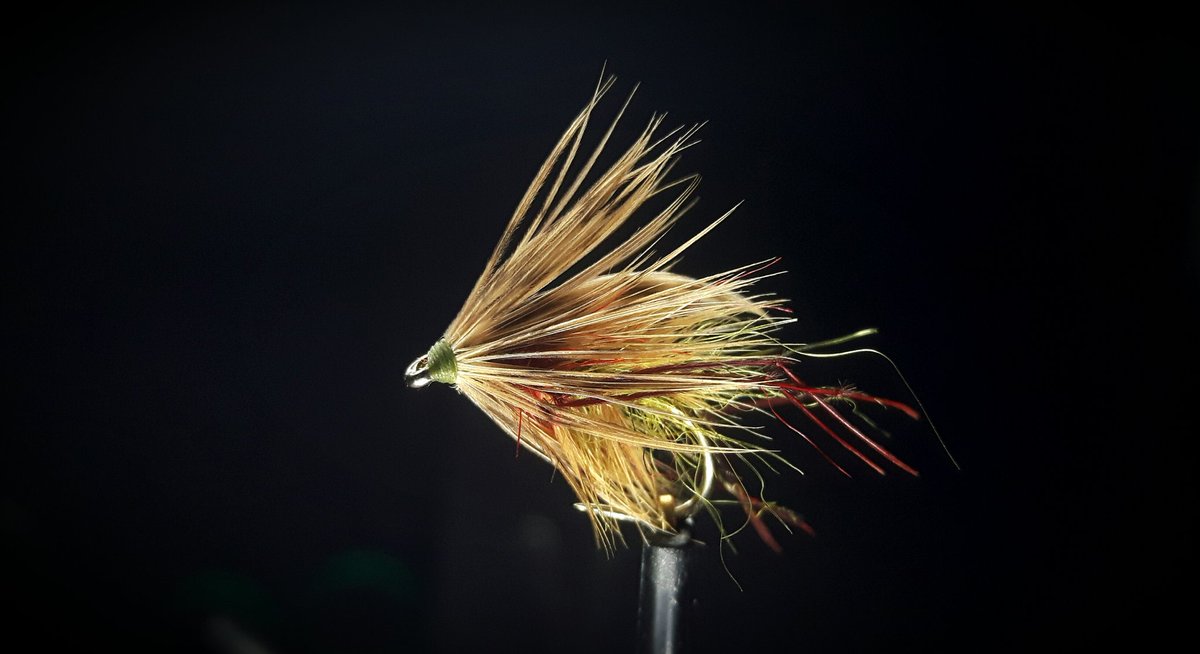 GayleMarsh14's tweet photo. Last one off the vice. I think this would sit nicely as a top dropper in a good wave. Again a tip of the hat to #VeniardLtd #FlyTying #FlyFishing #WildBrownTrout https://t.co/cYDSS5tYJG