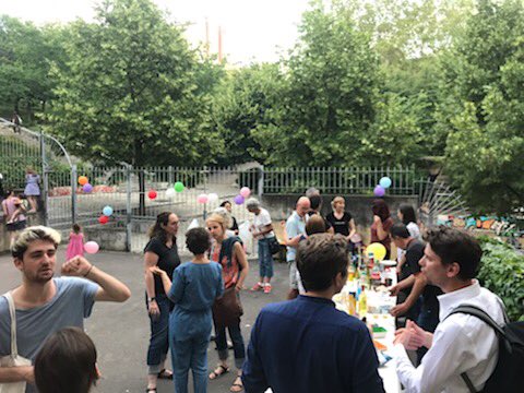 JeanSbastien's tweet photo. Bien dans ma résidence #partage #voisins beau moment de partage entre résidents à #lyon avec #batigere https://t.co/3TtbOkZE0k