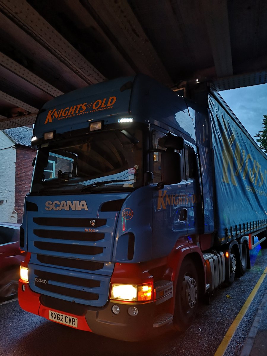 JonoTourism's tweet photo. Bridge Strike again @LichfieldBridge  - completely wedged underneath, quite unbelievable! Both @networkrail and @StaffsPolice in attendance @WestMidRailway @LichMercury @BitterSuitePub  #bridgestrike https://t.co/XuqWjUIIZ3