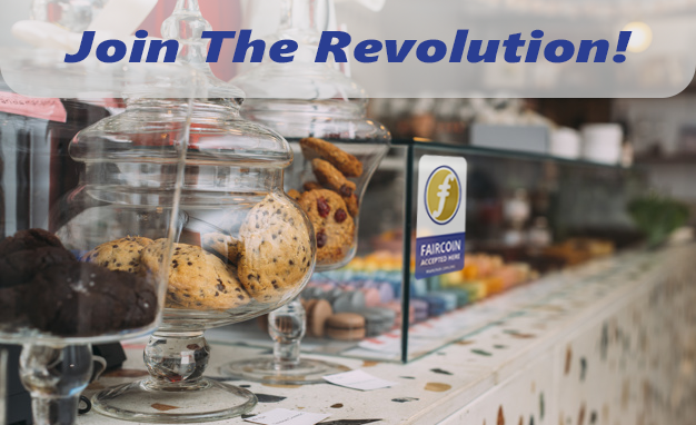Do you have a store? It is time to join the revolution and accept FairCoin, the social currency!
<a href="/FairCoinTeam/">FairCoinTeam</a> <a href="/FaircoinF/">FairCoin FreeVision</a> <a href="/FaircoinConf/">Confederación FairCoin</a>