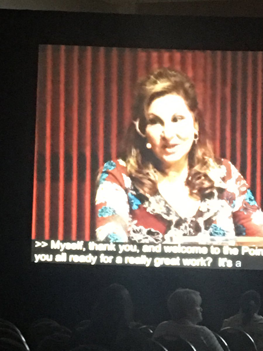 TJGaudelli's tweet photo. Kathy Najimy at #PointsofLight19 https://t.co/cjBIsau3rJ
