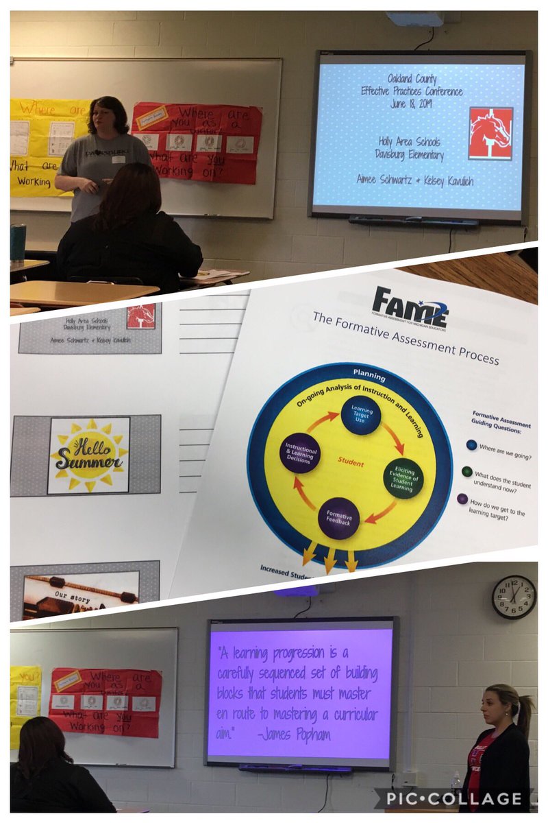 denisekott's tweet image. Great job @AimeeSchwartz0 and @Mskavulich presenting our #FAME and #LearningProgressions work! I’ve watched this transform the teaching and learning in our school! Thx for sharing it! @DavisburgEl @HollySchools