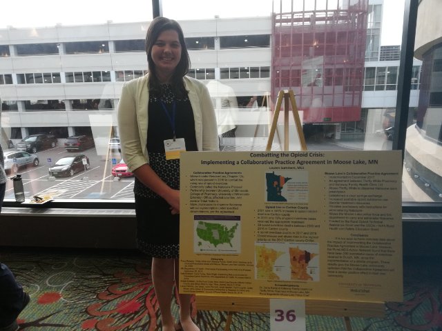 mnhealth's tweet photo. Today at the Minnesota Rural Health Conference, 65 students from @umnmedschool Duluth Campus presented posters about their research on health needs and issues in local communities! https://t.co/OC9RM0y0ka #MNRHC https://t.co/KaiZBGvXWL
