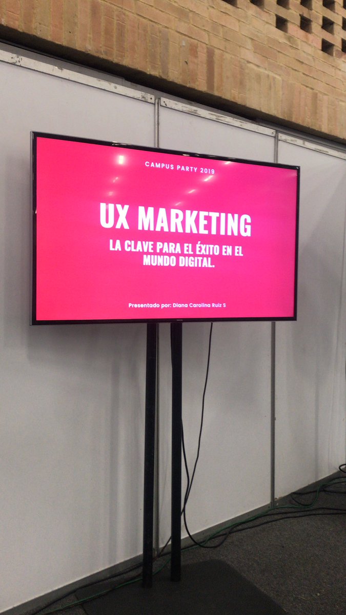 coderinablog's tweet image. Hola los invito a las 4:30 a la conferencia de UX Marketing en el auditorio de Open Campus University 😊 #cpco2019 @LCIBogota @campuspartyco