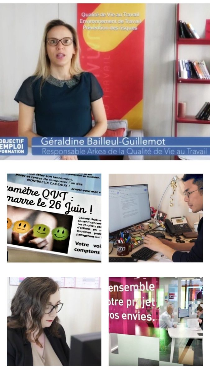 GePaulmier's tweet image. Envie d&apos;en savoir ➕ sur notre démarche #QVT ? Une équipe au top pour nos collaborateurs et une 🎥 inspirante sur buff.ly/2RnkZgH
@geraldinebail29 @wearearkea @tebeo
