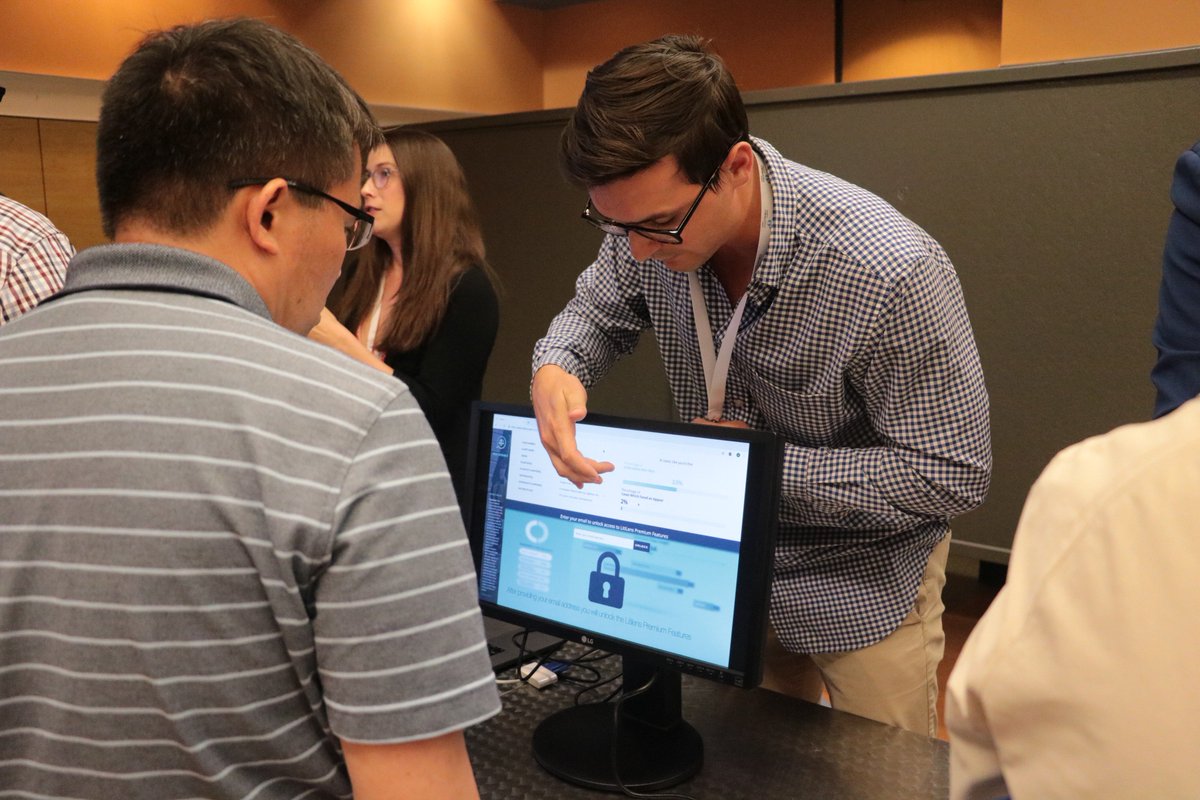 CyberjusticeLab's tweet photo. Après "Demo & Poster Pitches", il est l'heure de la "Demo & Poster Session" !!
#ICAIL propose de découvrir des plateformes inédites offrant de nouveaux concepts liant #technologies et #justice !
@UMontreal @CyberjusticeLab https://t.co/gJA2HIJTCF