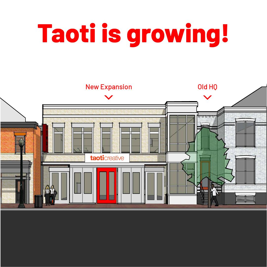 TaotiCreative's tweet photo. Why move when you can just expand the home you love! #WashingtonDC ’s favorite full service creative agency is expanding! #Taotiisgrowing Check it Out! https://t.co/6u0wcFNT1l

#CapitolHill #WashingtonDC #Creativeagency #DCcreative https://t.co/G8ctil2CBj