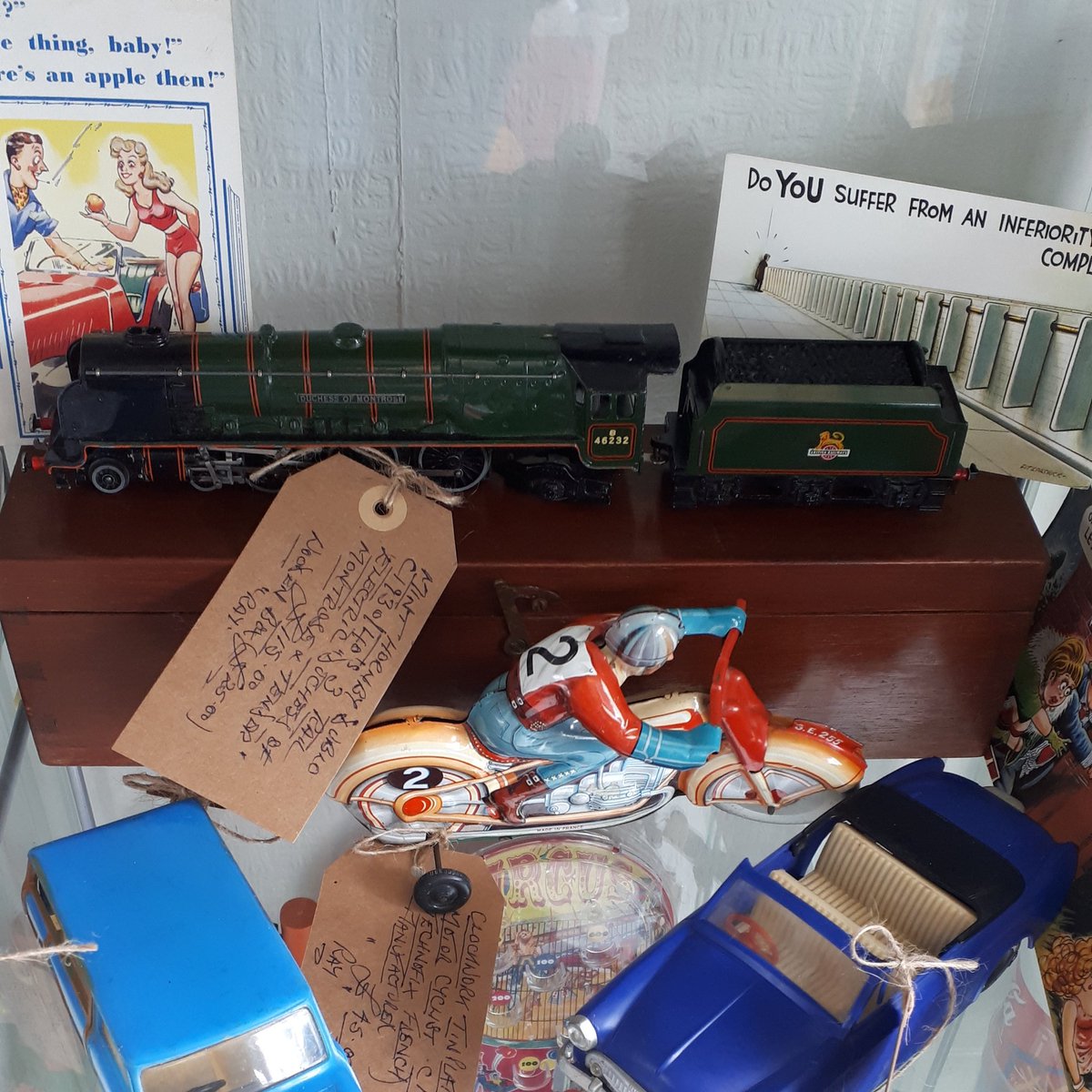 WCollectables's tweet image. A new dealer has joined us at Welling Collectables.  Welcome Ray - who has a cabinet selling Die-Cast and Tin Plate toys.