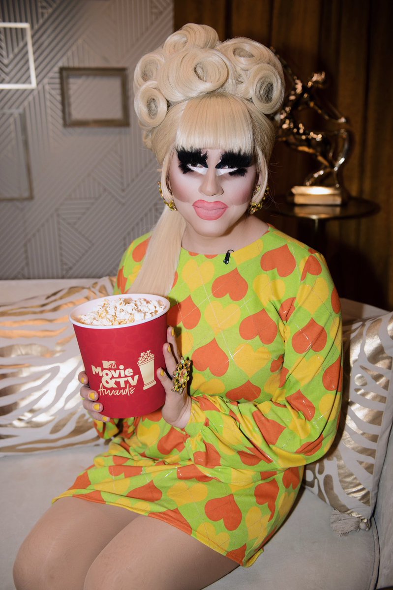 A young beauty entrepreneur testing new products on tv