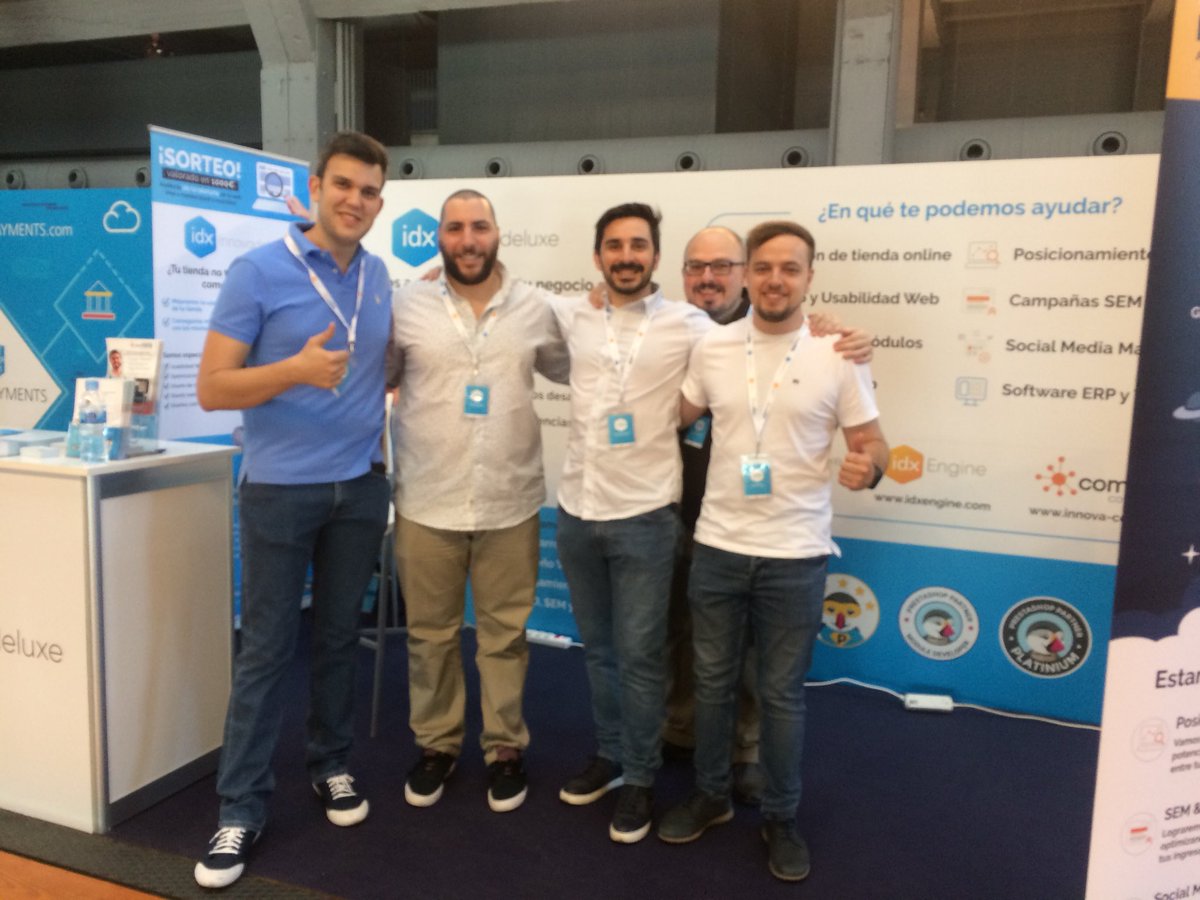 JoseSB_designer's tweet photo. #PSDMadrid gracias por venir al stand de @innovadeluxe y contar con nuestro team de profesionales🤩 estamos en contacto y creceremos juntos💪 https://t.co/45Zb07GDO3