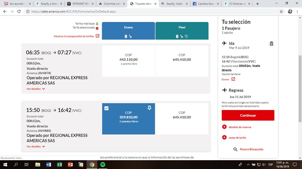 El sábado, el periódico <a href="/Portafolioco/">Portafolio</a> saca este articulo dónde habla de la operación aérea en Villavicencio. Las bellezas de <a href="/Avianca/">avianca</a>  <a href="/AviancaEscucha/">Avianca escucha</a> hablan de haber establecido una tarifa media de $275.000 m.portafolio.co/negocios/empre… MENTIRAS DE AVIANCA!  #AviancaNoCumple