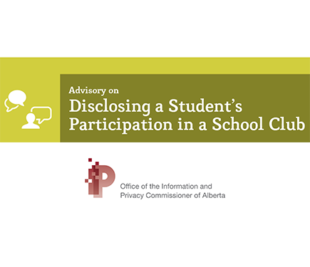 ABoipc's tweet photo. We released an Advisory on Disclosing a Student's Participation in a School Club, including a gay-straight alliance, to assist school boards, charter schools and private schools in understanding their obligations to student privacy. https://t.co/siQMjmuFNd #ableg #abed https://t.co/dC1xWDN0In