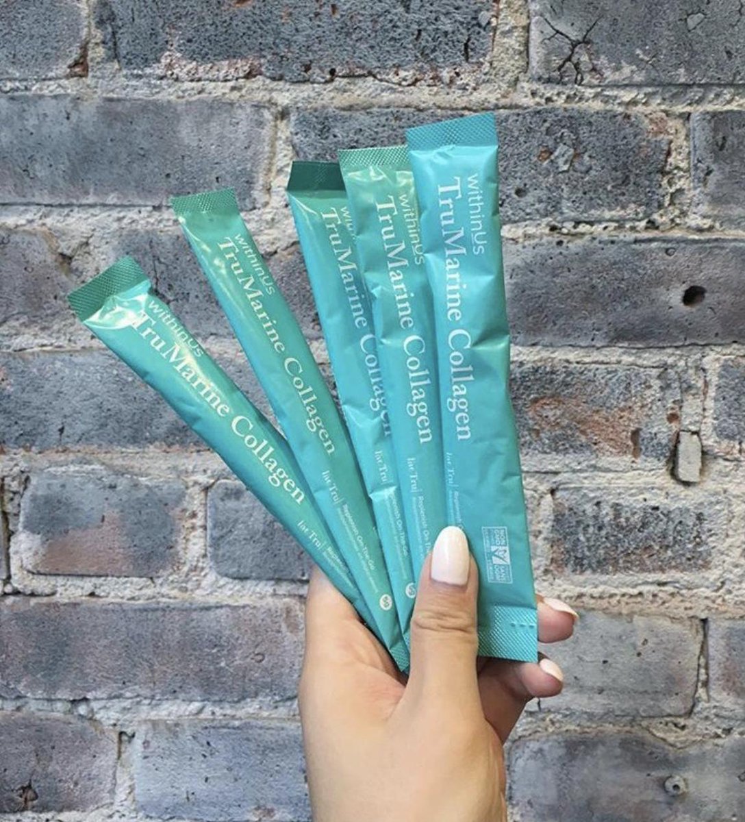 .<a href="/withinusnatural/">withinUs™</a>’s TruMarine collagen is one of our favourite smoothie add-ons. This type 1 collagen, which features sustainable animal products, can help improve skin quality, promote bone and joint health, and much more. Try it in your next smoothie! ✌