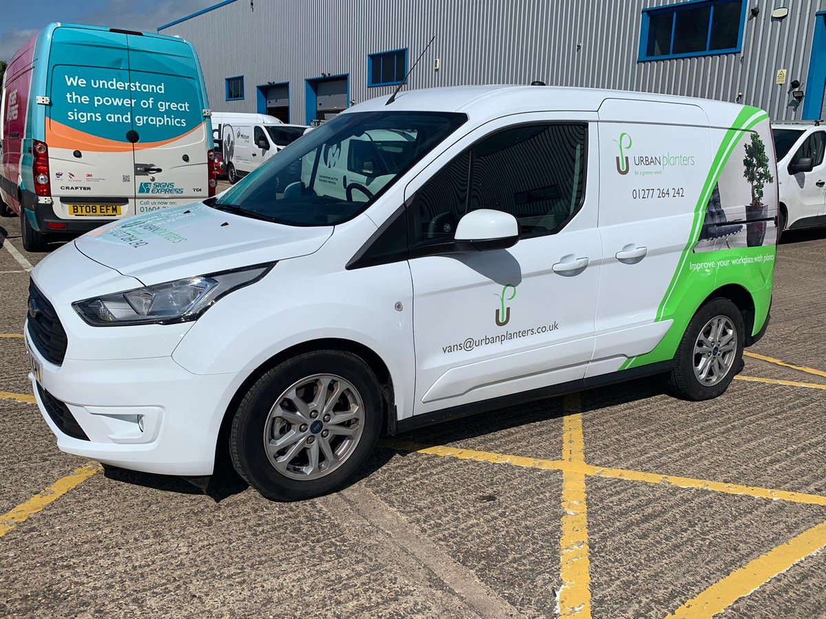 Signs_ExpressNN's tweet photo. Delivered today - another vehicle for @UrbanPlanters https://t.co/xWNeGAe7ko