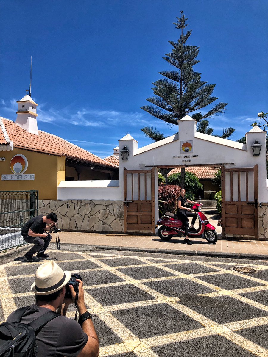 CanIslandsGreen's tweet photo. In focus @ecomobilityGWes  Sustainable Electric Mobility 🛵@MudMan77527085 @ArhireAlexandru @JohnBeckley #CanaryGreen @GolfDelSur ⛳️ #Sustainablemeetup #Tenerife 🌴 #newrules 💥 @LifeInTenerife https://t.co/AZ6MuaBhVc