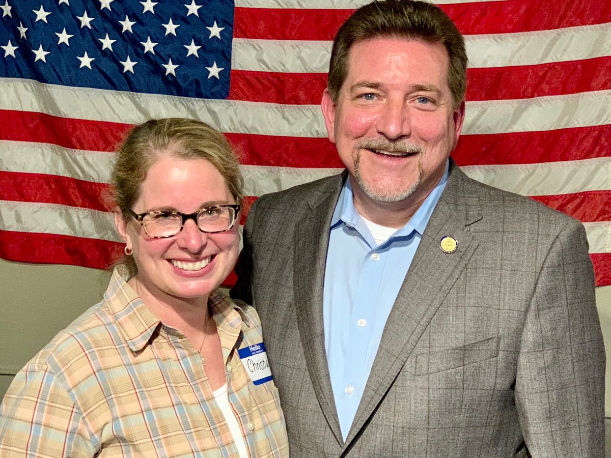 DavidReidVA's tweet photo. Great visit last Friday with @WorthDelegate and the @LexRockDems in Lexington, VA! It was fun to be back where I was born and raised🙂 We had an outstanding turnout, lots of good questions, and a lot of energy ready to #Flip24Blue https://t.co/chsAs4dr6N