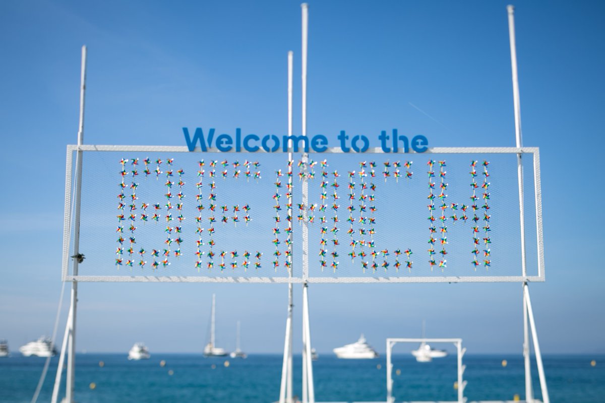 Come and join us! Celebrate Pride this Thursday on the #GoogleBeach @cannes2019