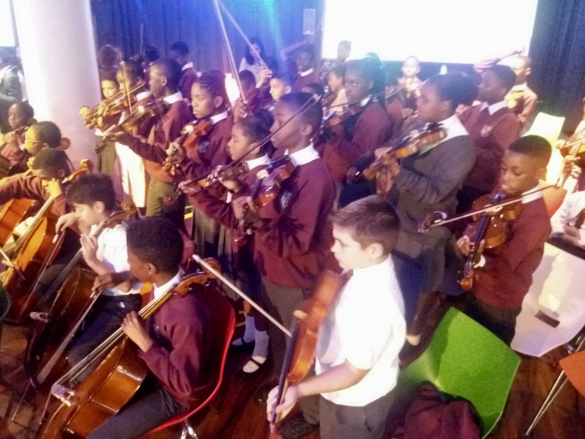 SJTDPrimary's tweet photo. @LambethMusic Our children greatly enjoyed performing at the #Musitrax Festival @southbankcentre today. What an amazing experience, playing at such an iconic venue! #makingmemories #musicmatters #beallyoucanbe https://t.co/bkGZYC5Ldo