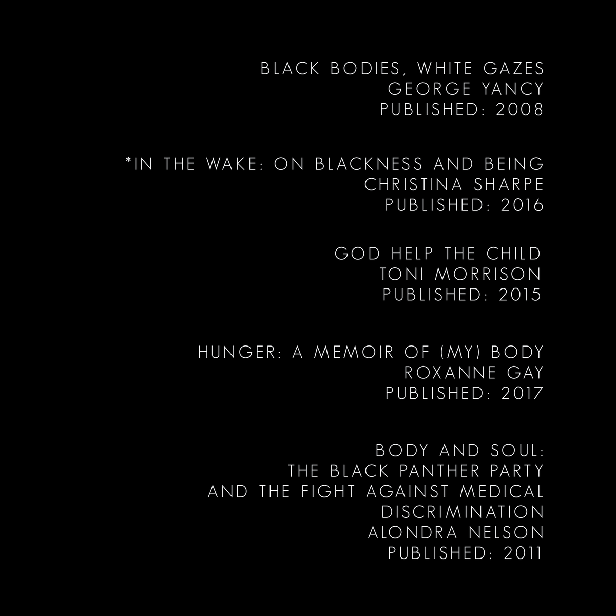 haveWATR's tweet photo. #coffeetabletuesday
This one is on our issue01: BLACK BODIES reading list! https://t.co/cjSgr1mP1J