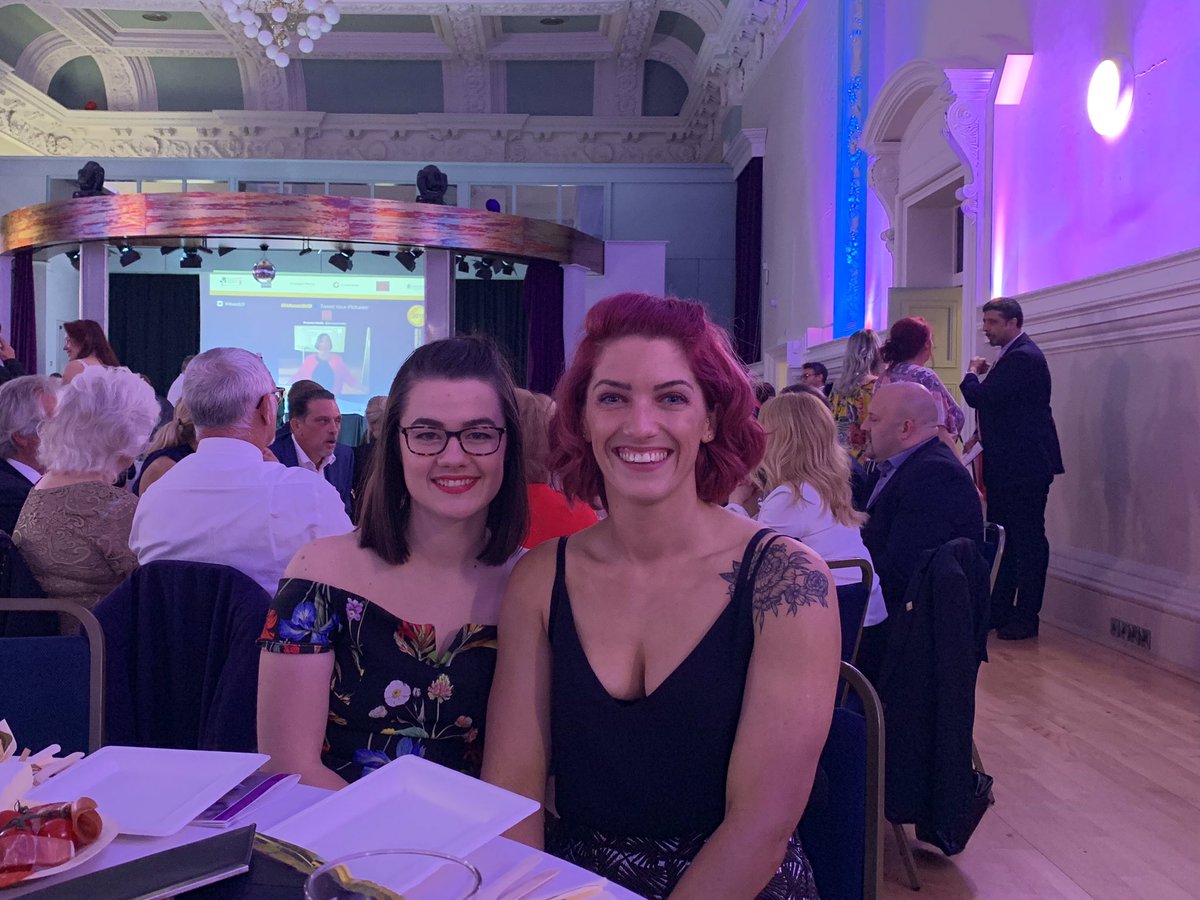 We’re here at #HyndburnBusinessAwards 🏆 keep your fingers crossed 🤞🏻 we’re up for #EventOfTheYear & #BeaconAward! #HAwards19