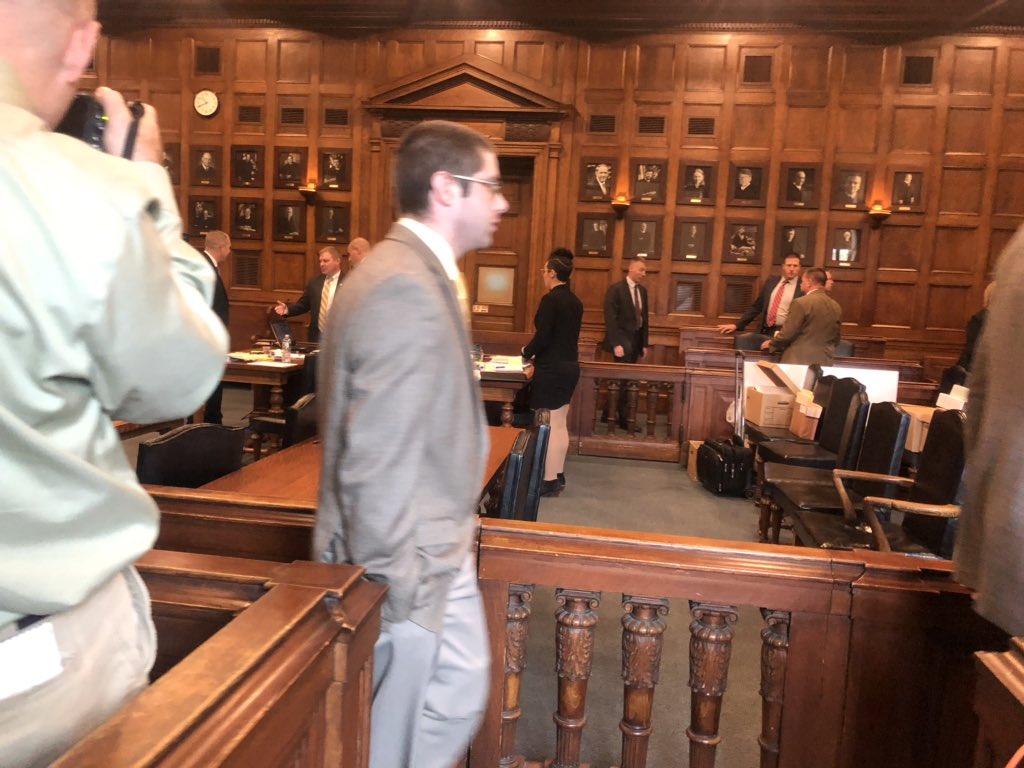GUILTY of MURDER. John Williams faces between 25 years to life in prison for gunning down Cpl. Eugene Cole on April 25, 2018 while on duty in Norridgewock for the Somerset County Sheriff’s Office. The jury took less than 3 hours to make their decision.