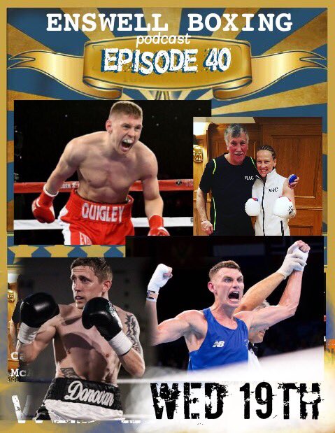 EnswellPodcast's tweet photo. The BIG 40 tomorrow. Great guests. Great craic. Share the love 🇮🇪🥊❤️ #enswellboxingpodcast #Boxing #IrishBoxing #CelticTitle #Fighter #Ireland https://t.co/peTIPu6tk0