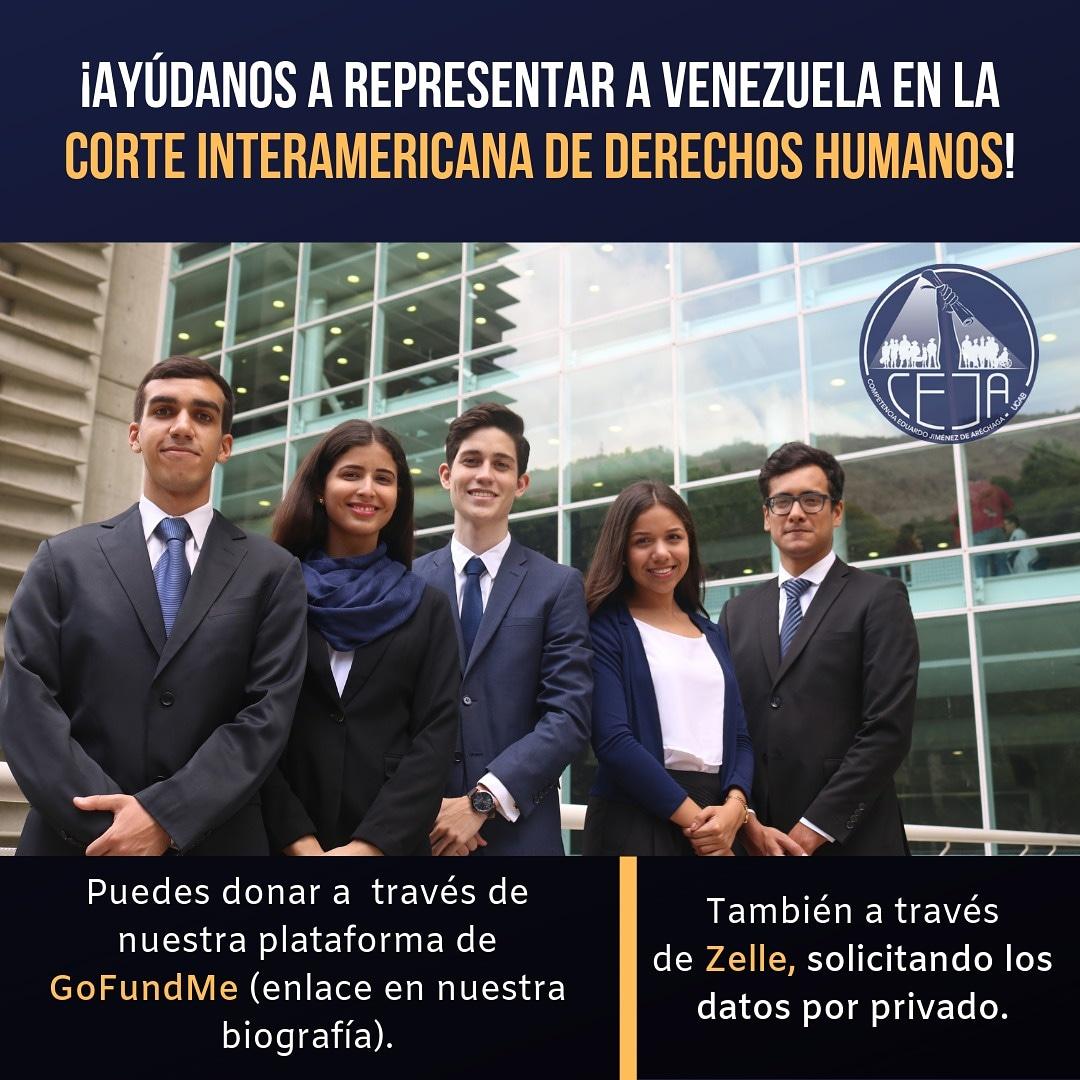 gabo96ortiz's tweet photo. ¡Vamos ayudar a la Delegación de #LaCatolica @CEJAUCAB a llegar a Costa Rica, a la @CorteIDH!

Es importante garantizar la presencia de Venezolanos en estos espacios de competencia, pero especialmente, de educación en Derechos Humanos.

¡Cuentan contigo!

https://t.co/8cth24U6ig https://t.co/CUjg2DUdiT