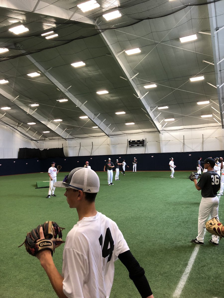 PrepBaseballPA's tweet photo. Top bat-exit velocities session 2 (Grey and White teams) ..

1.) 2021 OF Nathan Polo (State College Area) - 95 mph 
2.) 2021 SS Chase Swain (Woodstown) - 92 mph 
3.) 2022 1B Matt Tankred (Southern Lehigh) - 91 mph 
4.) 2021 C/OF Eric Genther (Haverford School) - 90 mph
#EastPATPG https://t.co/V8ZbQDSQBc