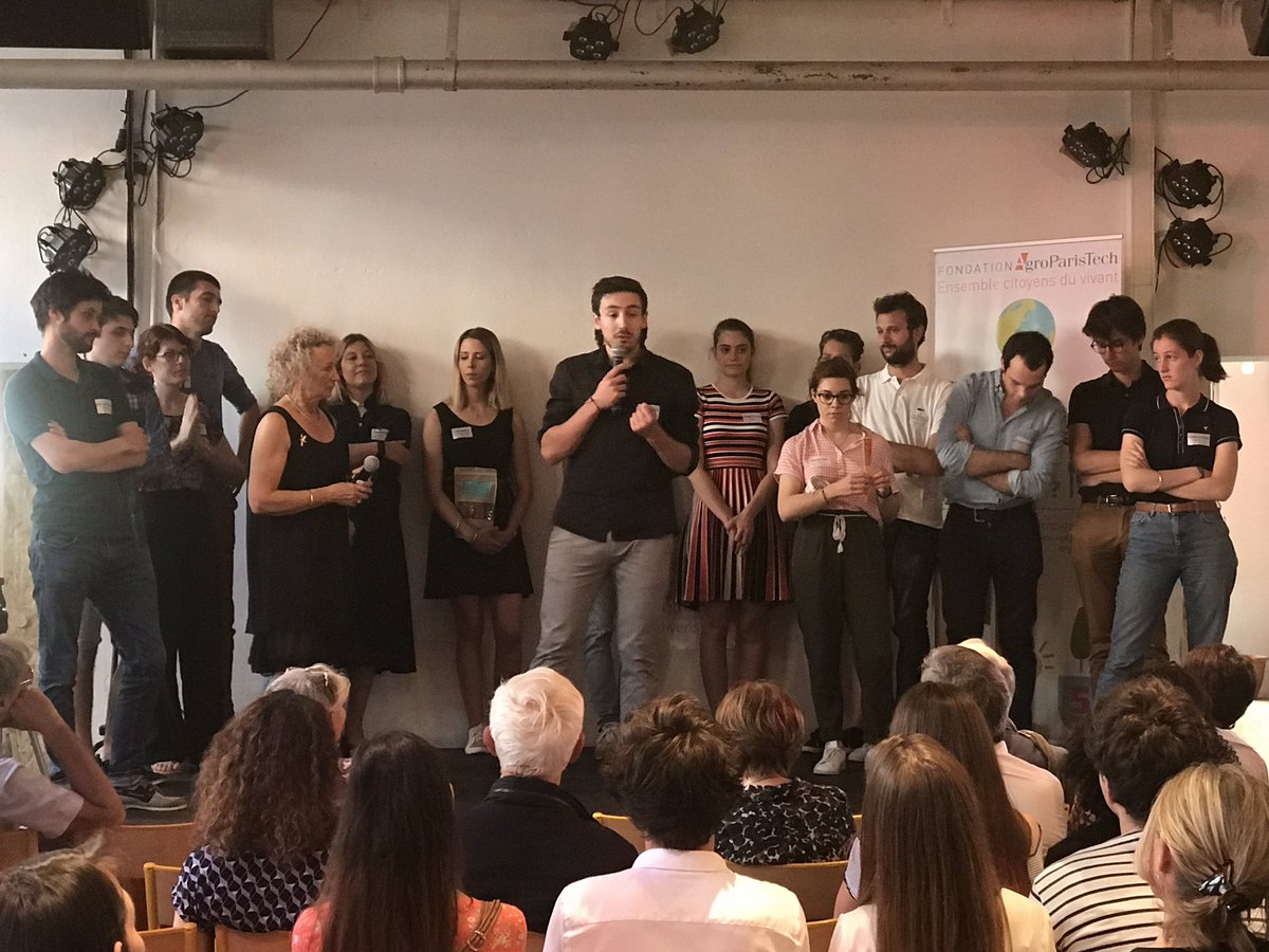 Grégoire Burgé (@gregoire_burge) on Twitter photo Deuxième session de récompenses lors de la soirée de la #Fondation <a href="/AgroParisTech/">AgroParisTech</a> avec les projets <a href="/connecteat/">Connect'eat</a> #LeGourmeur <a href="/AgriCarbone/">AgriCarbone</a> <a href="/Youpeas_fr/">Youpeas</a> <a href="/CirculEgg/">Circul'Egg</a> #Greendoz #Absoluthe #LeSemeurFrancais #FoodInBox #Brune #LesCéréalesDuGoût #Hexapode
Bravo pour votre enthousiasme ! Deuxième session de récompenses lors de la soirée de la #Fondation <a href="/AgroParisTech/">AgroParisTech</a> avec les projets <a href="/connecteat/">Connect'eat</a> #LeGourmeur <a href="/AgriCarbone/">AgriCarbone</a> <a href="/Youpeas_fr/">Youpeas</a> <a href="/CirculEgg/">Circul'Egg</a> #Greendoz #Absoluthe #LeSemeurFrancais #FoodInBox #Brune #LesCéréalesDuGoût #Hexapode
Bravo pour votre enthousiasme !