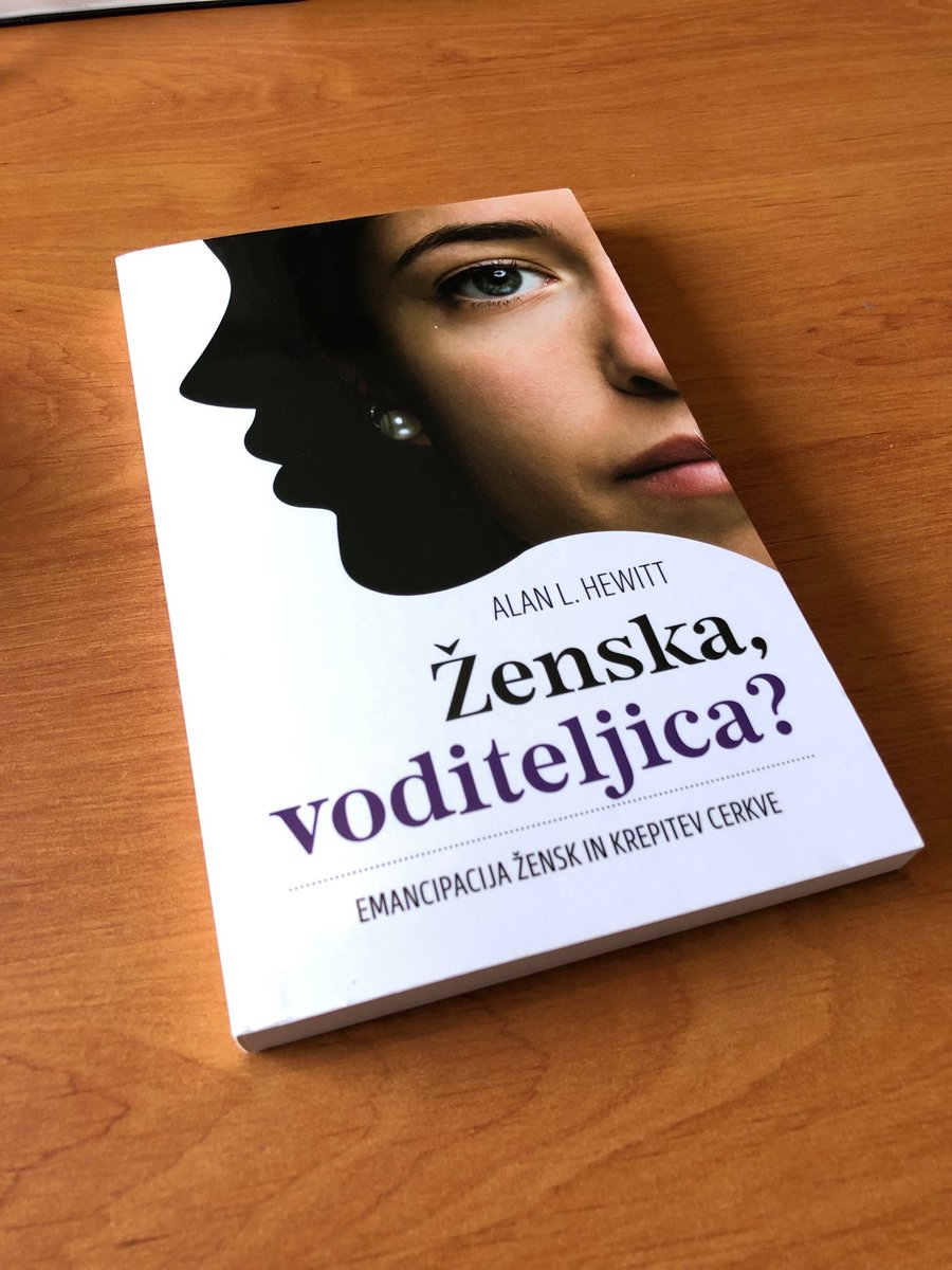 alanlhewitt's tweet photo. It’s very exciting and humbling when Slovenian Christians translate your book on releasing women in Christian leadership! https://t.co/dWBknz9Y6G