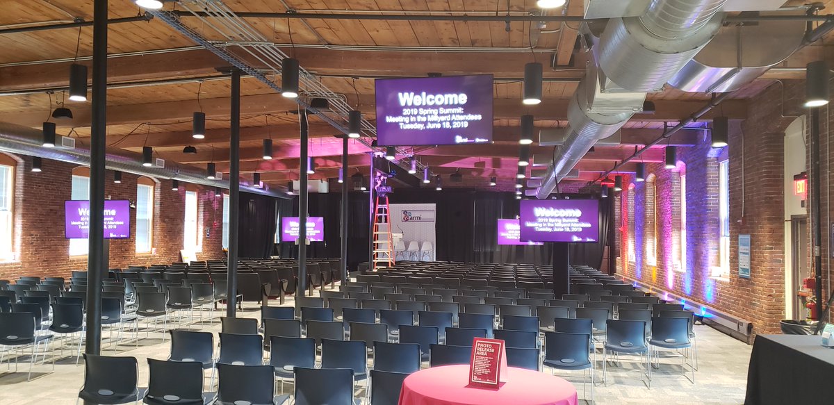 labowl_'s tweet photo. We're excited to be up here in NH preparing for tomorrow's @armi_usa #MeetinginMillyard Spring Summit. If you can't be here in person, be sure to log on for the LIVE broadcast on @YouTube #tissueengineering #regmed #tissuemanufacturing https://t.co/rmhDFN7Te0 https://t.co/Avw2Jsgqsn