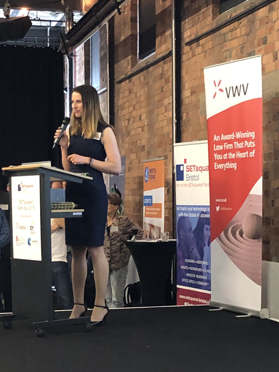 Excited for the <a href="/SETsquared_Br/">SETsquared Bristol</a> company pitches at #TechXpo19