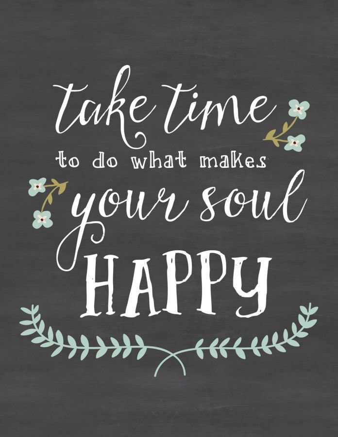 actionhappiness's tweet image. Take time to do what makes your soul happy